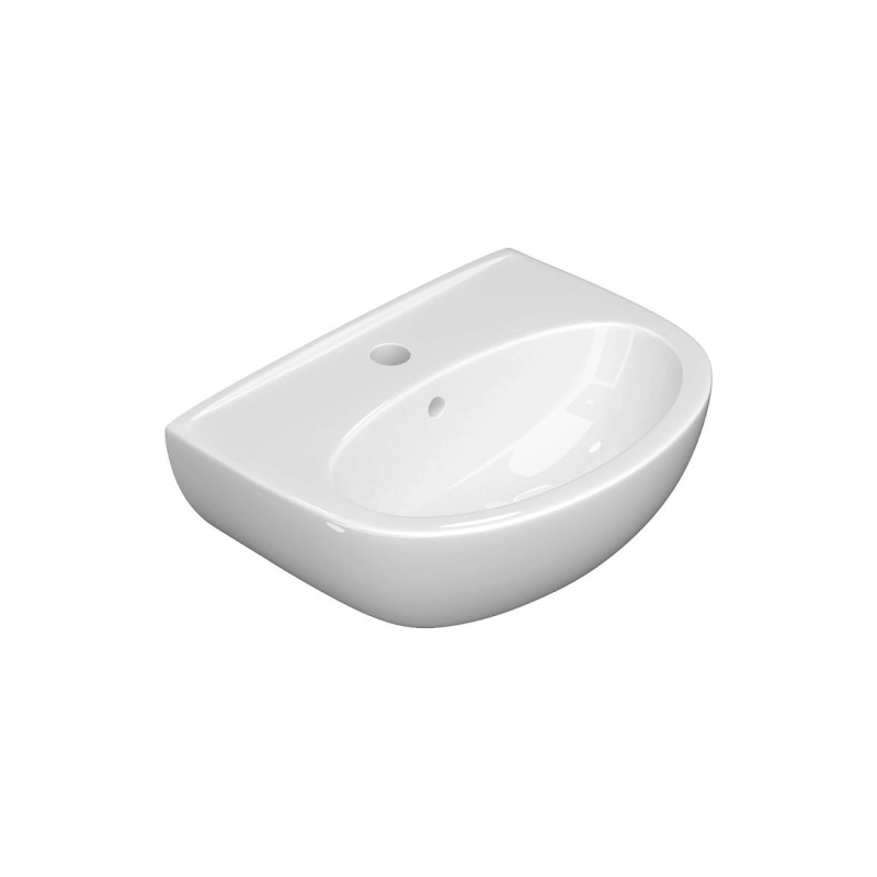 Умывальник с пьедесталом керам. Лаго 55 с/о белый (+крепл) с1