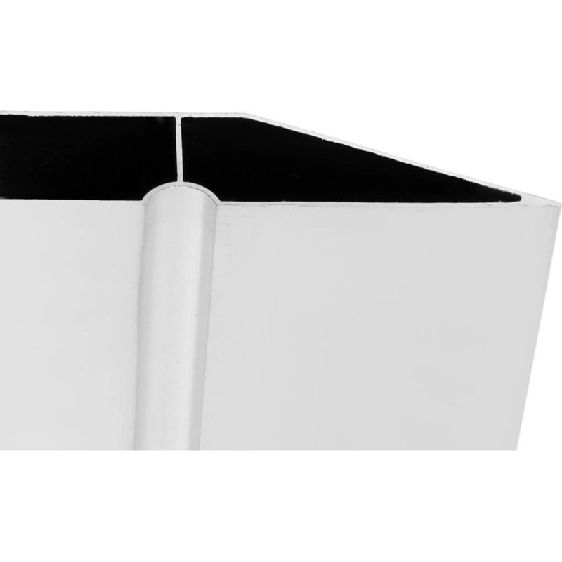 СЛ Правило трапециевидное ТУНДРА, 2 м, алюм., 1 ребро жесткости (3217157)