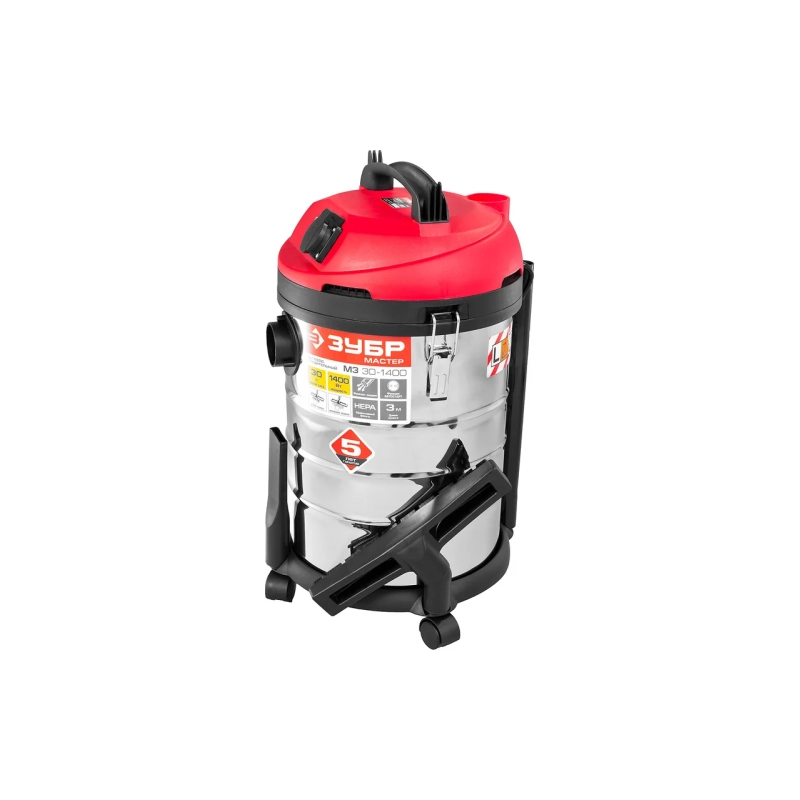Строительный пылесос ЗУБР (ПУ-30-1400 М3)