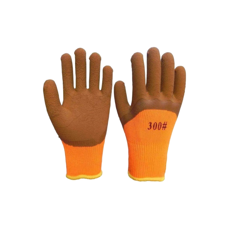 Перчатки акриловые с вспененым латекс. покрытием