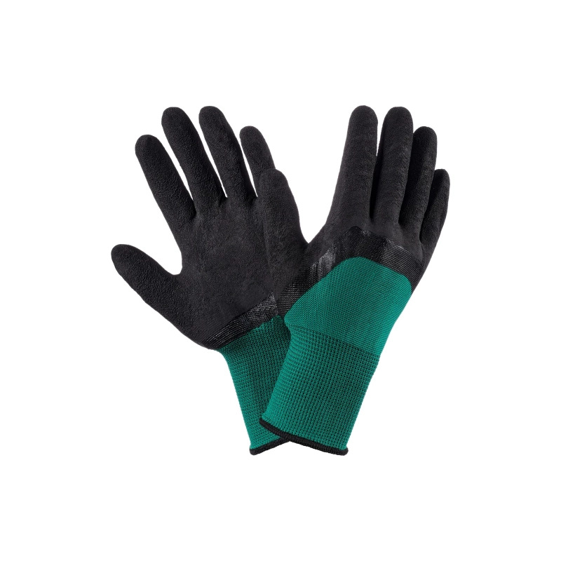 Перчатки нейлон. полный облив латексю с вспен.облив