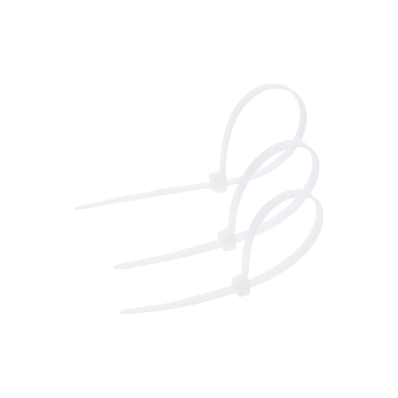 СЛ Хомут нейлон.ТУНДРА krep 3.6х150 мм, белый (100 шт) (1112933)