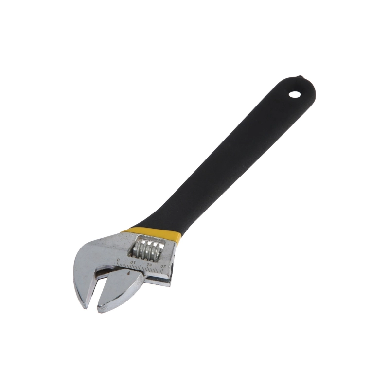 СЛ Ключ разводной ТУНДРА, обрезиненная рукоятка, 250мм (1647013)