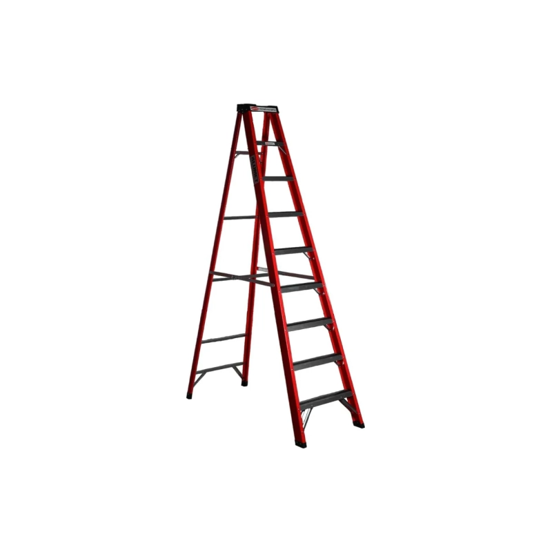 Стремянка SF 1008 стеклопластиковая 8 ступеней, Alumet, с органайзером