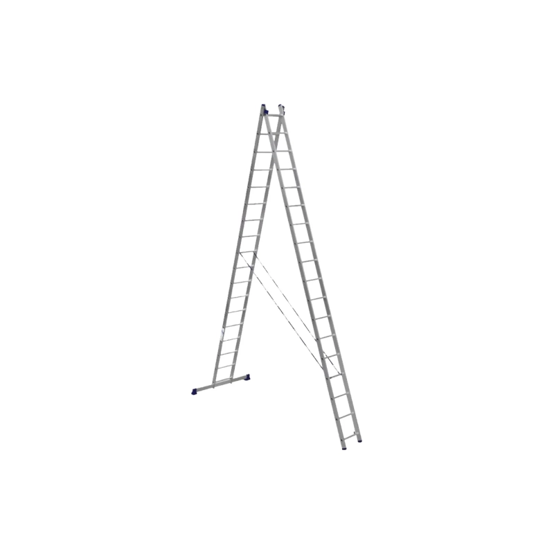 Лестница двухсекцион. алюм. универс. 6217