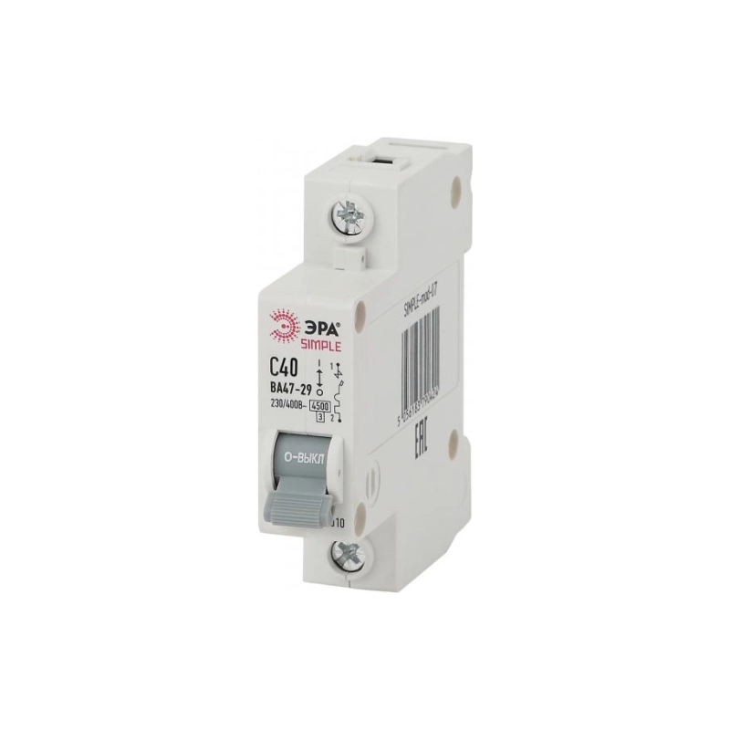 ЭРА Авт. выкл. 1P 40А
