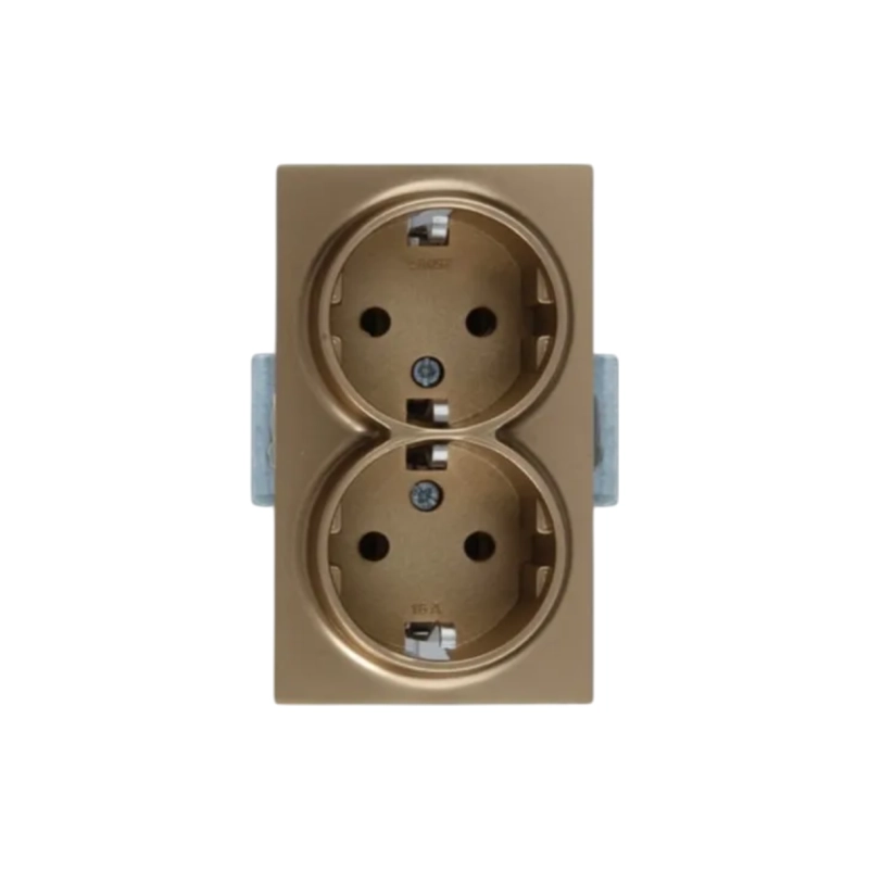 CANDELLA Розетка б/з золот