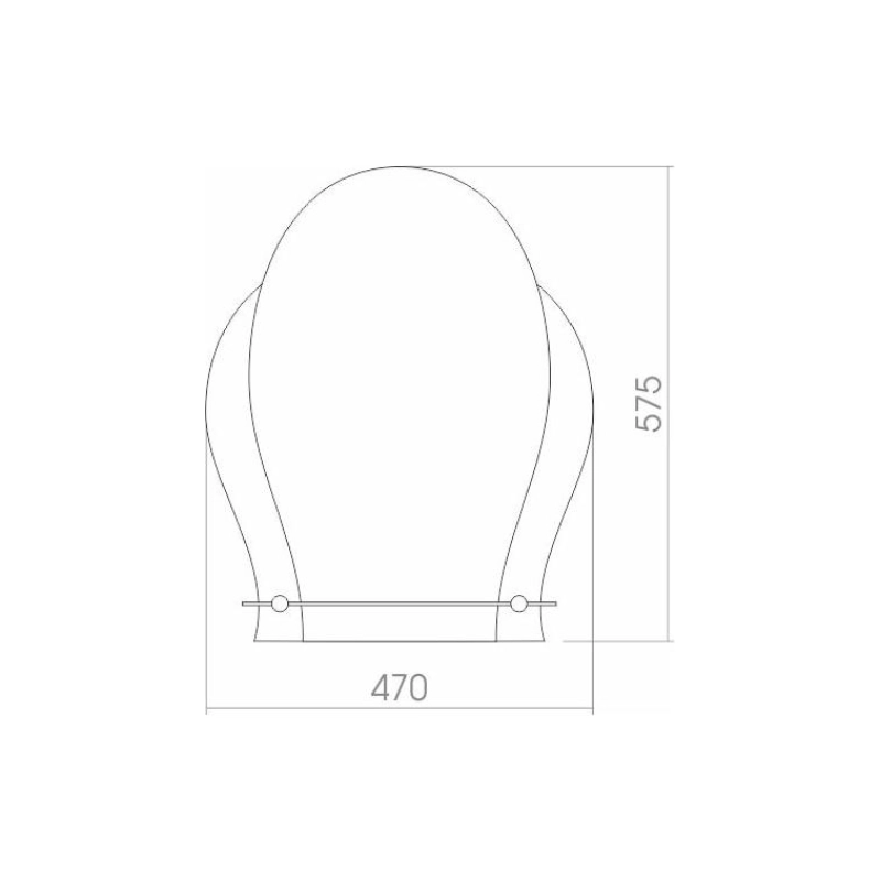Зеркало MixLine 
