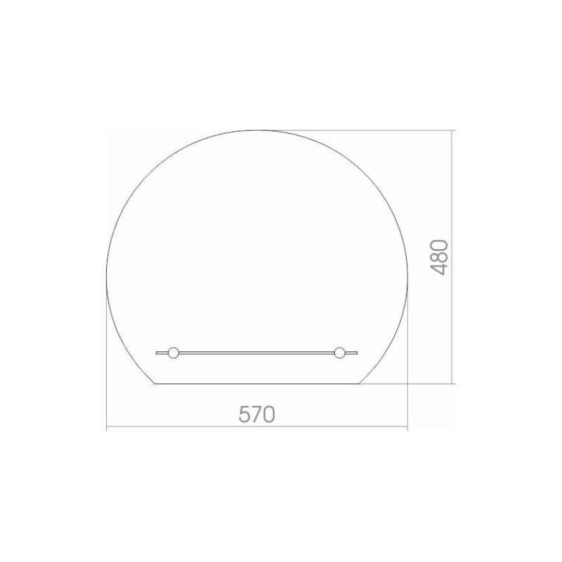 Зеркало MixLine 