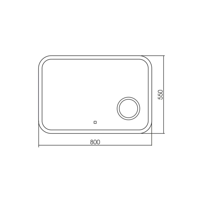 Зеркало MIXLINE 