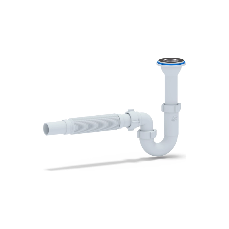 АНИ ПЛАСТ DB2005 Сифон Ани 1 1/4*32 прямоточный с гибкой трубой 32*32