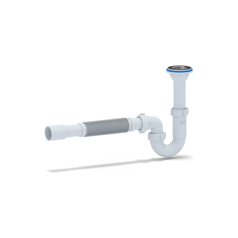 АНИ ПЛАСТ DB2015 Сифон Ани 1 1/4*32 прямоточный с гибкой трубой 32*32/40