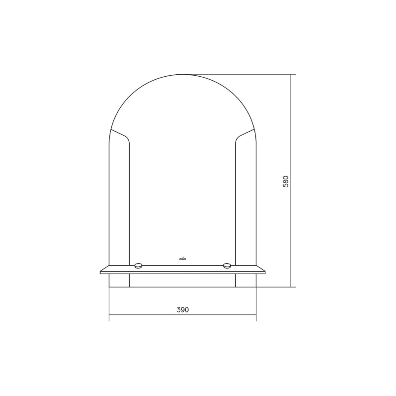 Зеркало MixLine 