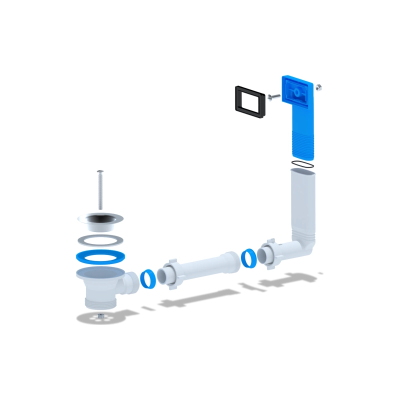 АНИ ПЛАСТ N105 Перелив для мойки 1 1/2
