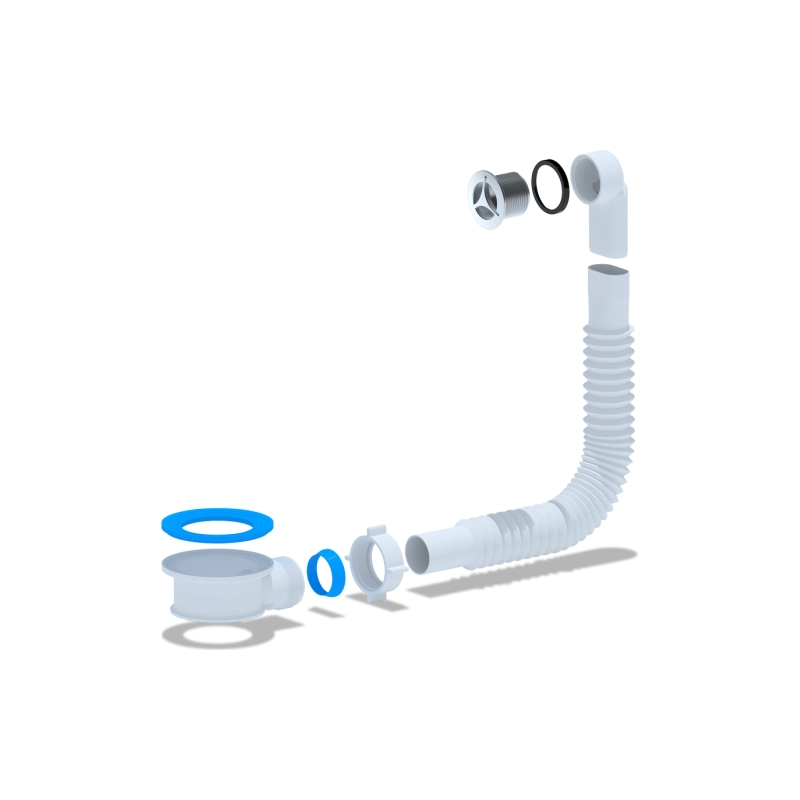 АНИ ПЛАСТ N420SR2 Адаптерное кольцо с круглым верт. переливом 27мм