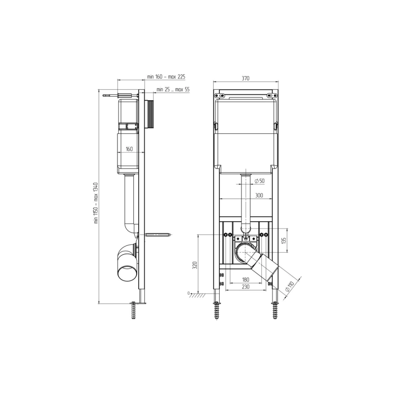 АНИ ПЛАСТ WCP2430 Инсталяция для унит. 