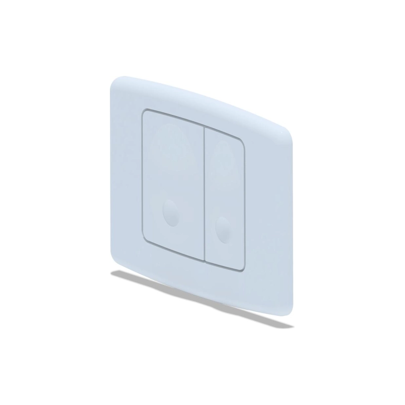 АНИ ПЛАСТ WP1100 Клавиша для системы скрытой установки унитаза белая