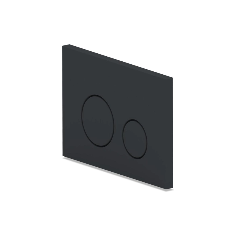 АНИ ПЛАСТ WP1330 Клавиша для инсталляции круглая черная