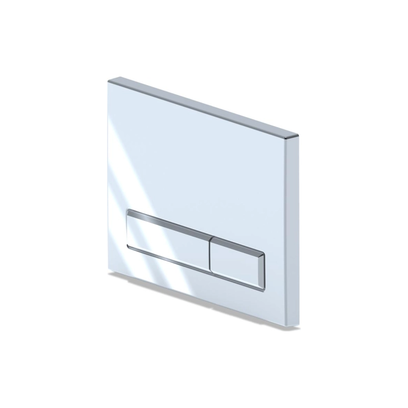 АНИ ПЛАСТ WP1410 Клавиша для инсталляции прямоугольная, хром