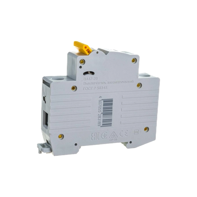 Выключатель автома. однополюсный 16А С ВА47-29 4,5кА