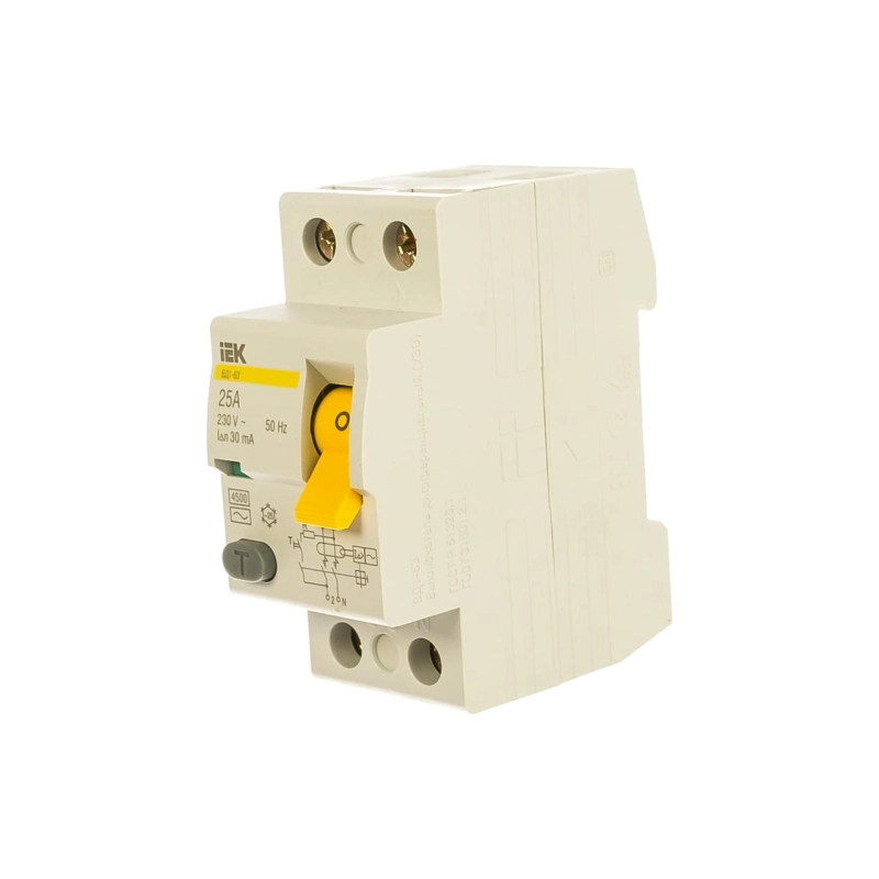 Выключатель (УЗО) 2п ВД1-63 25А