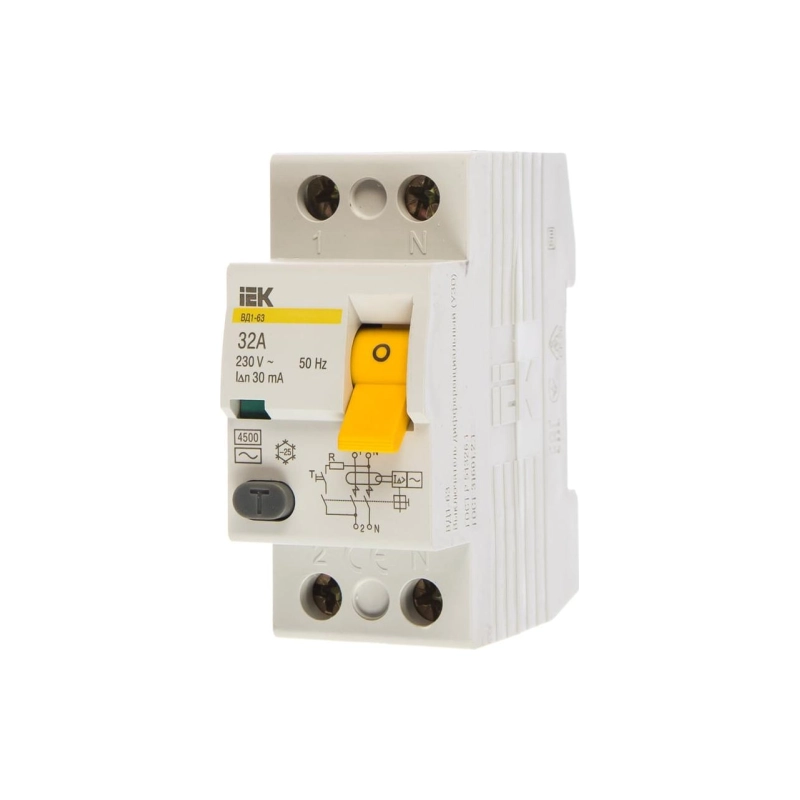 Выключатель (УЗО) 2п ВД1-63 32А