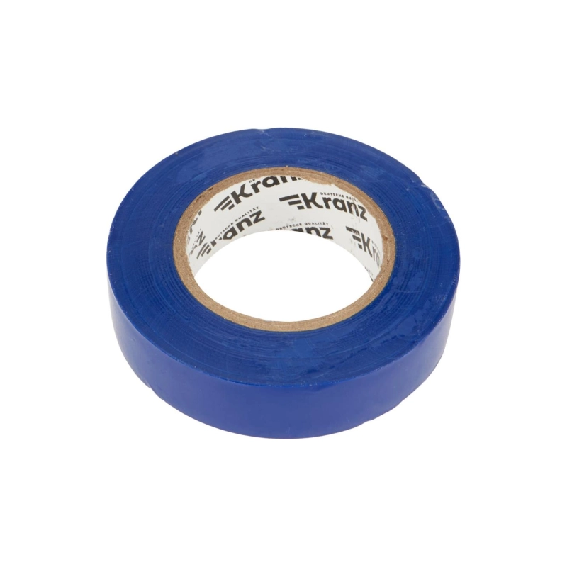 Изолента ПВХ KRANZ 19мм*25м синяя