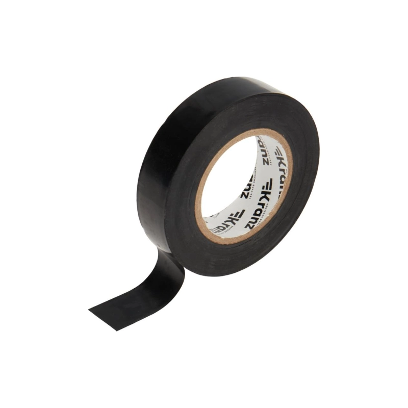 Изолента ПВХ KRANZ 19мм*25м черная