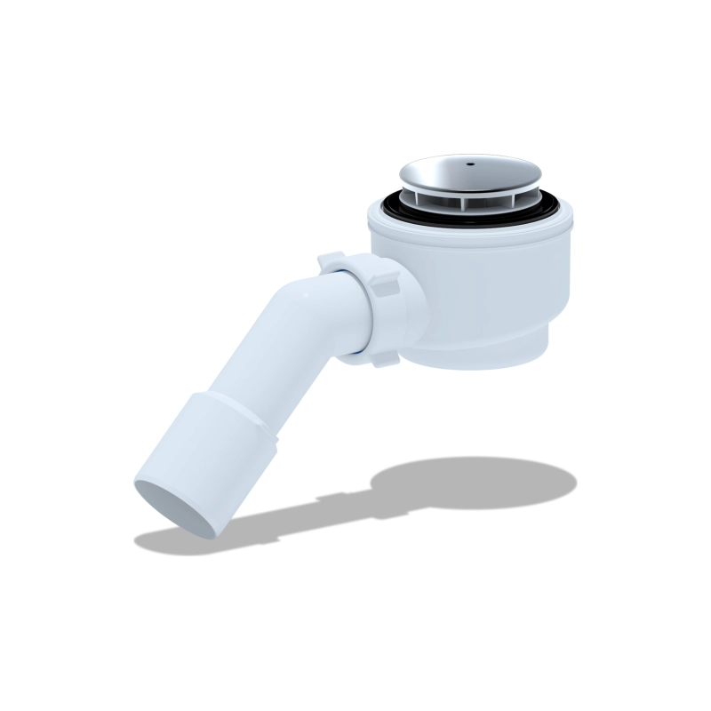 АНИ ПЛАСТ E411C Сиф.для д/п 1 1/2**50 с п/т 45 гр. 40*50 хром