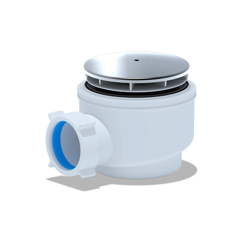 АНИ ПЛАСТ E510C Сифон для душ. поддона 1 1/2*60 хром