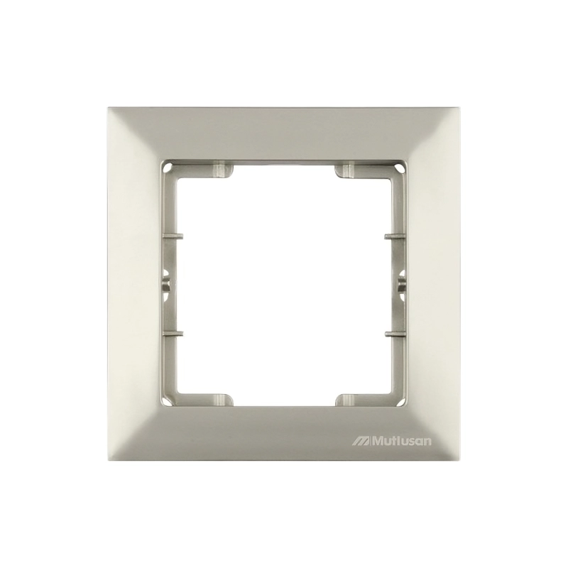 CANDELLA Рамка одинарная титан