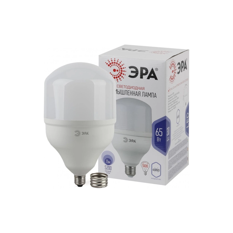 Лампа ЭРА ECO LED 65W-6500-E27/E40 POWER