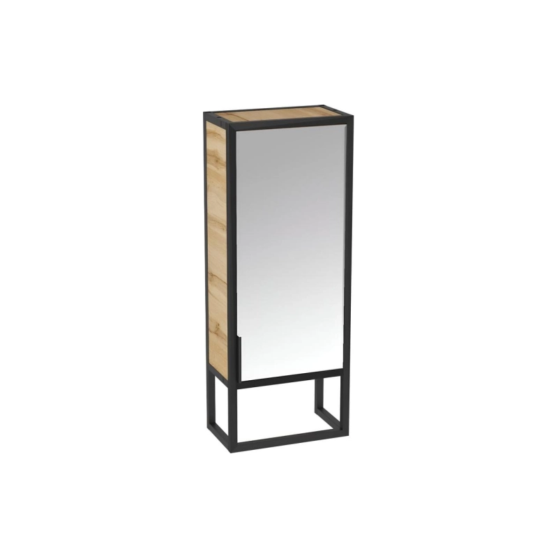 Пенал Grunge Loft зеркальный 35Н/П 1д