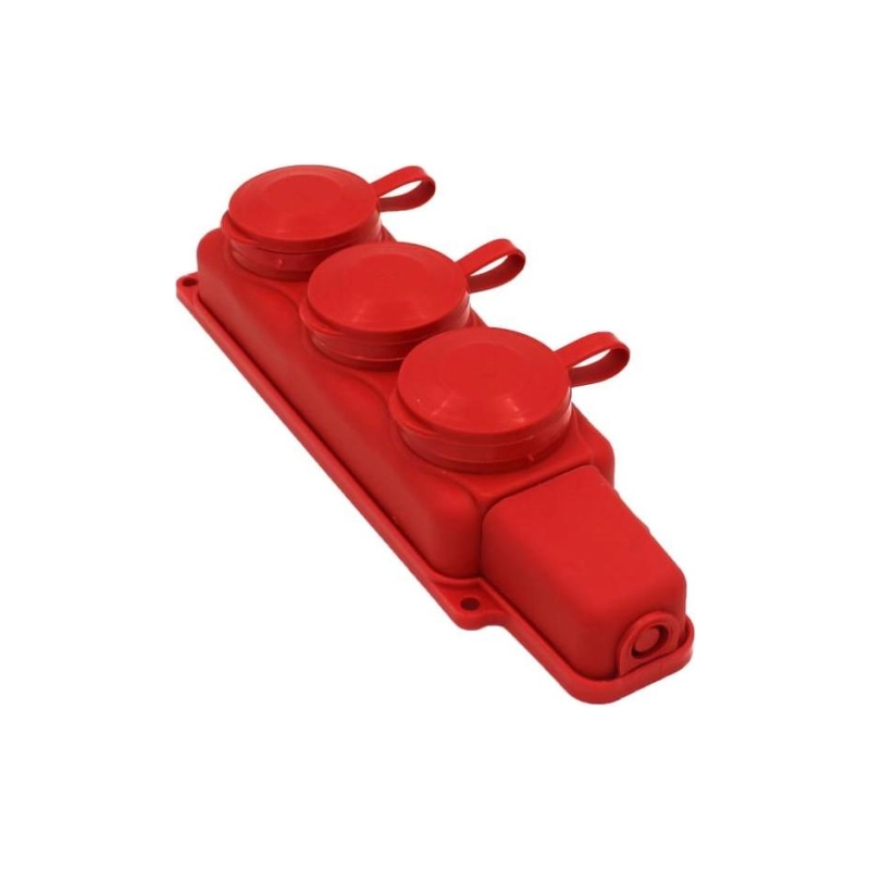 Розетка SVET 3-мест. РП 16-334 К