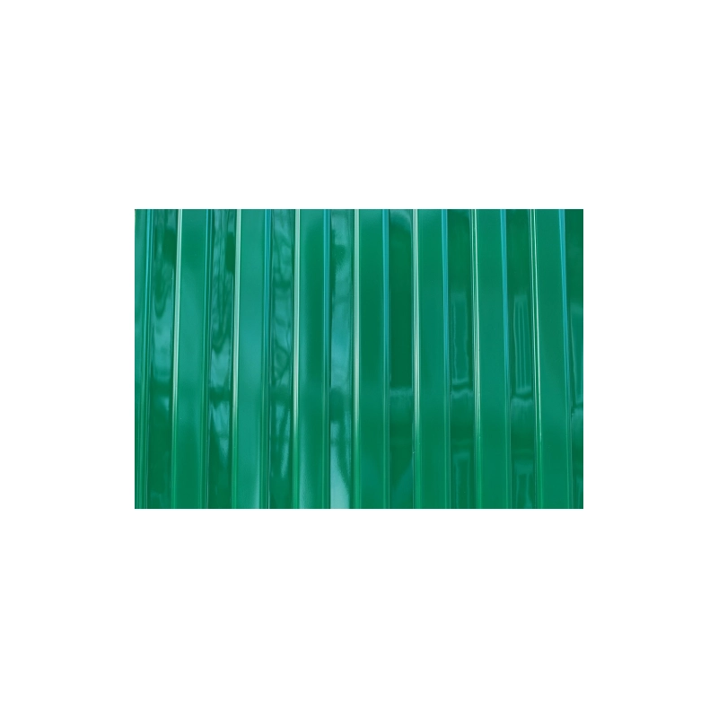 Профнастил прозрачный зеленый 2,00*0,80м (1,0мм) ПЭТ