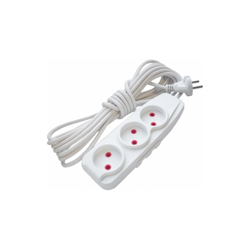 Удлинитель RIGHT HAUSEN 5р/3м 2*1 пвс 16А