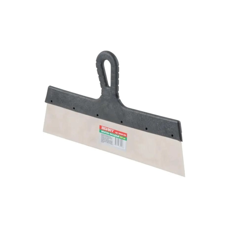 Шпатель фасадный нерж 450мм пласт.ручка ВОЛАТ