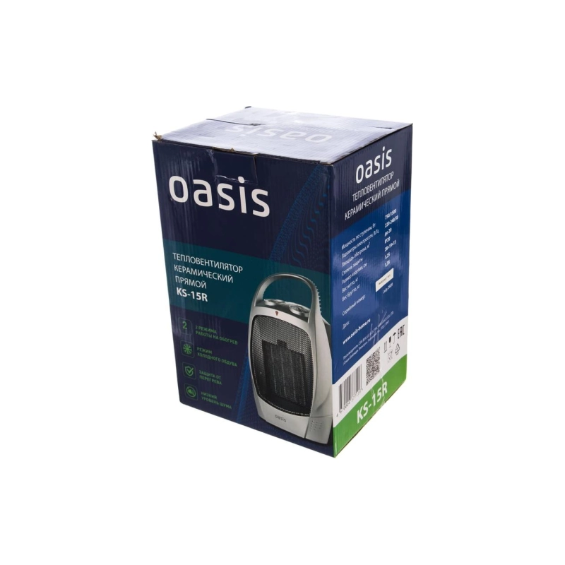 Тепловентилятор керам. KS-15 R Oasis