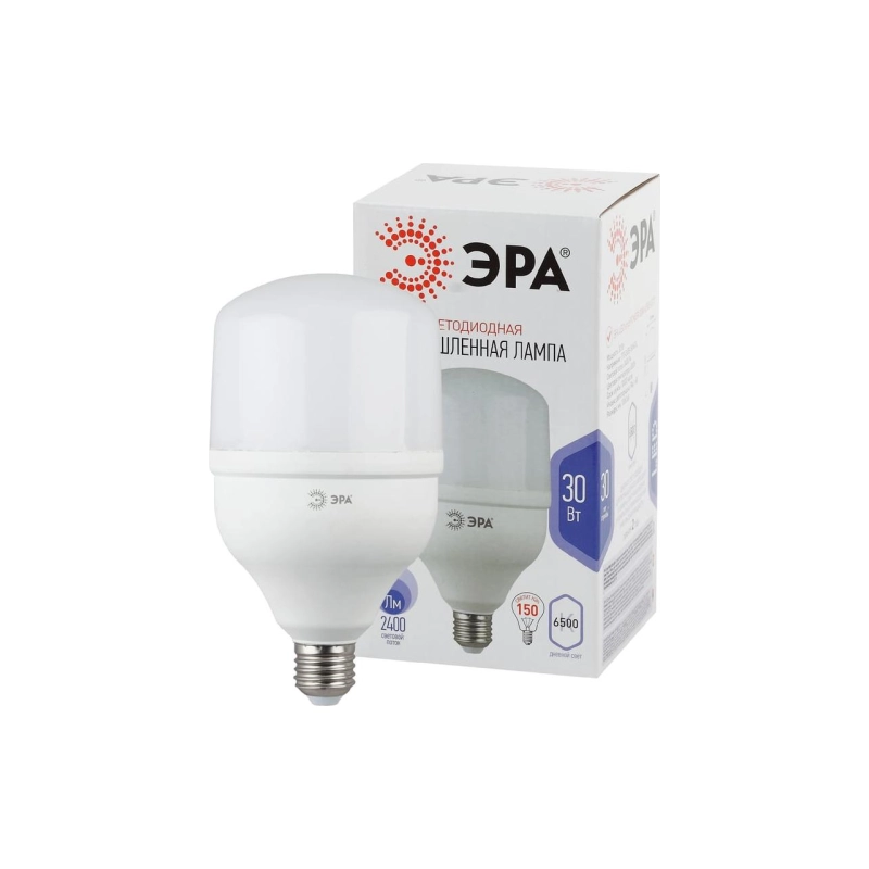 Лампа ЭРА ECO LED POWER 30W-6500-Е27/Е40