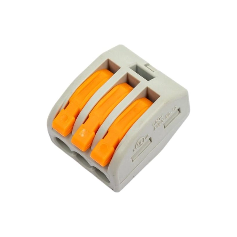 ЭРА Клемма монтажная 0,08-2,5мм СМК 413 с рычагом 3отв.