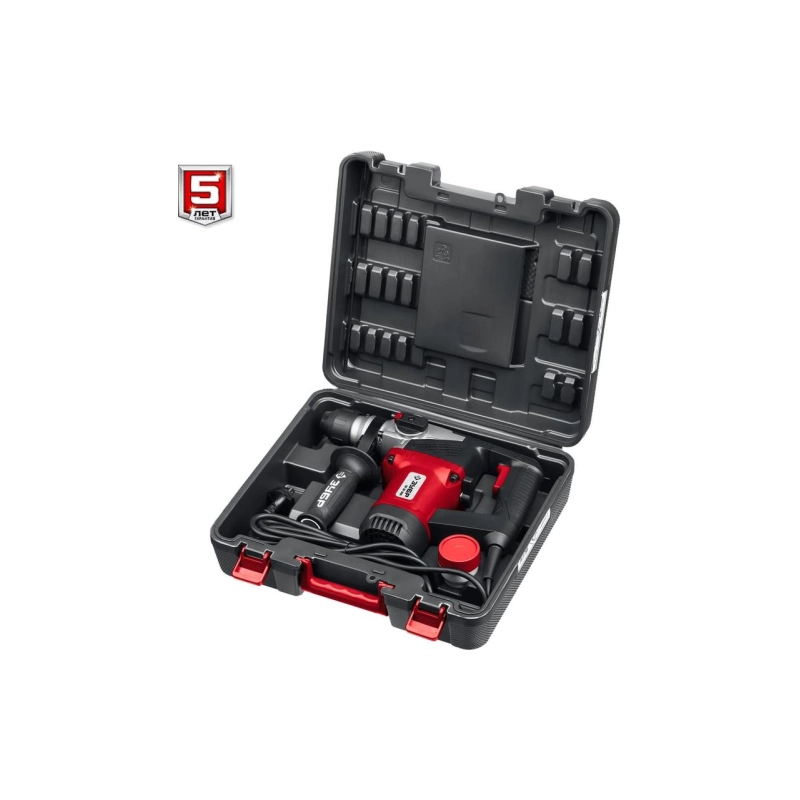 Перфоратор ЗУБР 1000 Вт, 28 мм, SDS Plus (ПВ-28-1000)