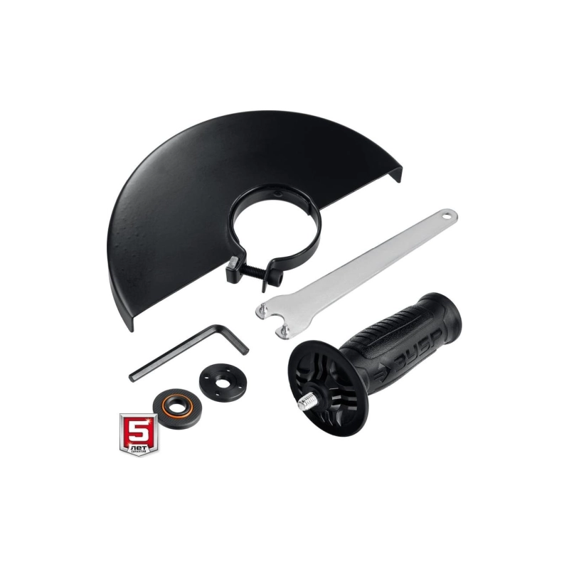 Угловая шлифовальная машина ЗУБР 1400 Вт, d150 мм (УШМ-150-1405)