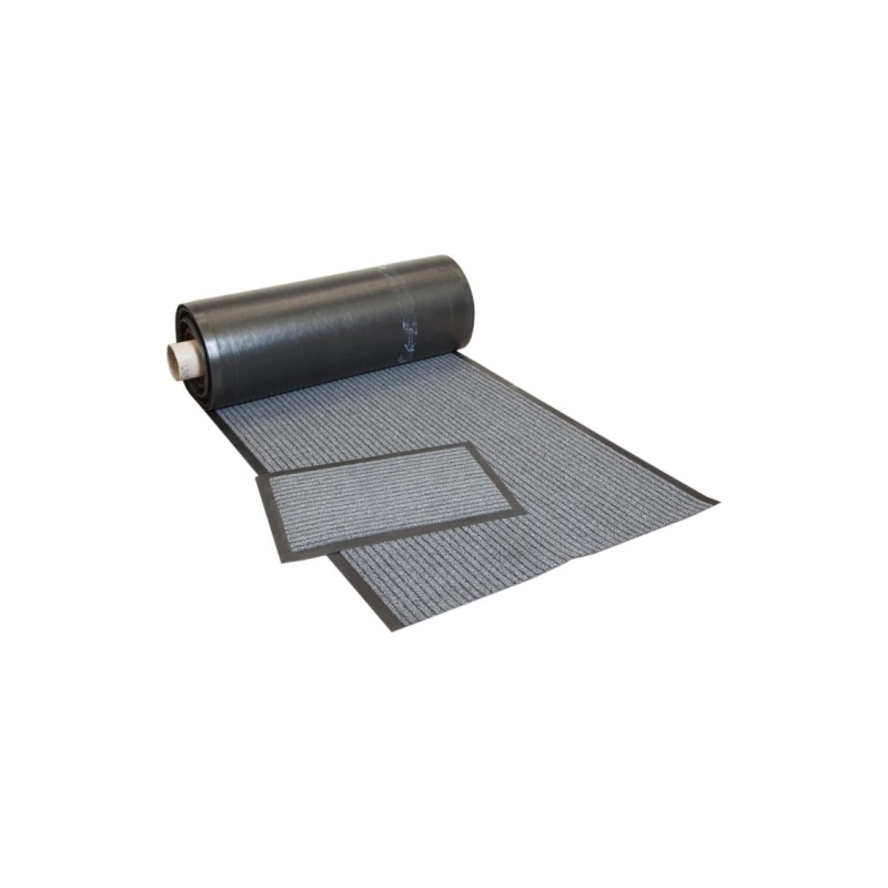 Ковролин STRIP grey (резина) 0,8м (20м) (на отрез)