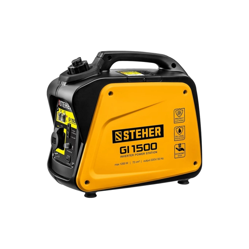 Инверторный генератор 1200Вт STEHER (GI-1500)