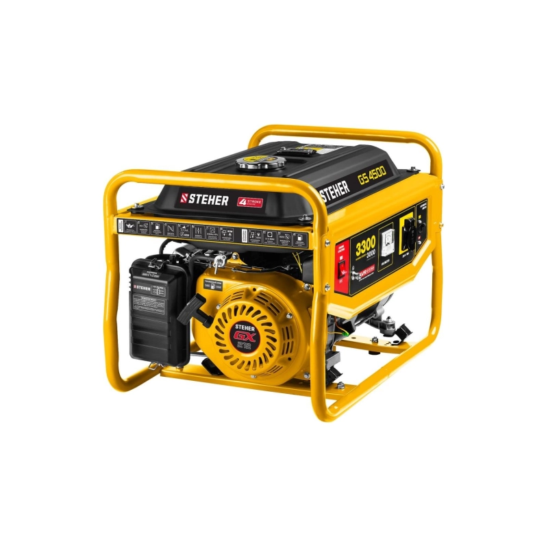 Бензиновый генератор 3300Вт STEHER (GS-4500)