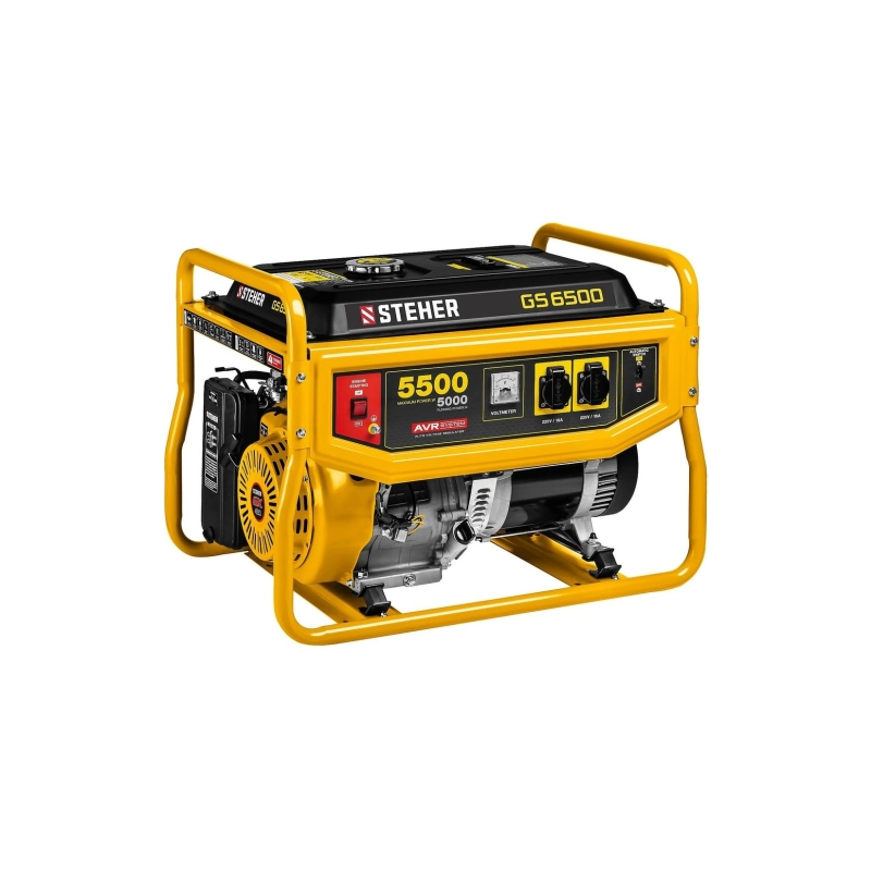 Бензиновый генератор 5500Вт STEHER (GS-6500)