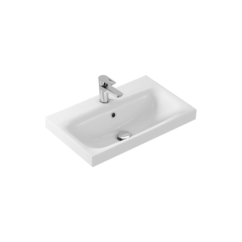 Раковина Cersanit мебельная MODUO 60 узкая 1 отв.