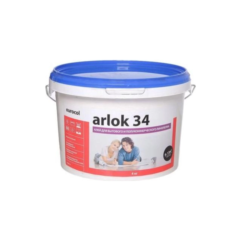Клей Arlok 4кг водно-дисперсионный (34)
