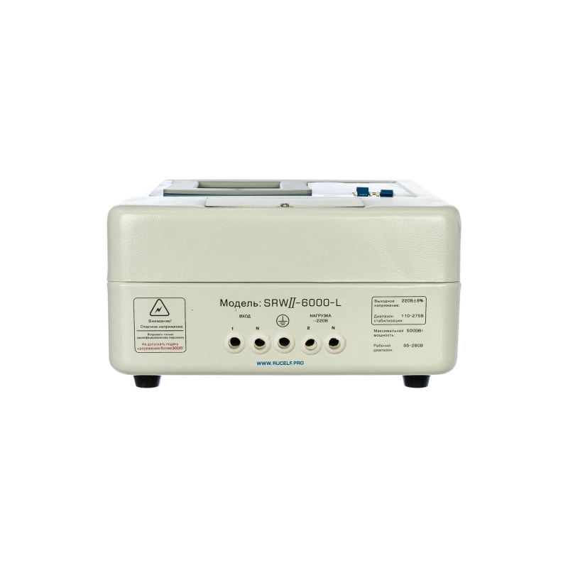 Стабилизатор напряжения RUCELF SRW. II-6000-L