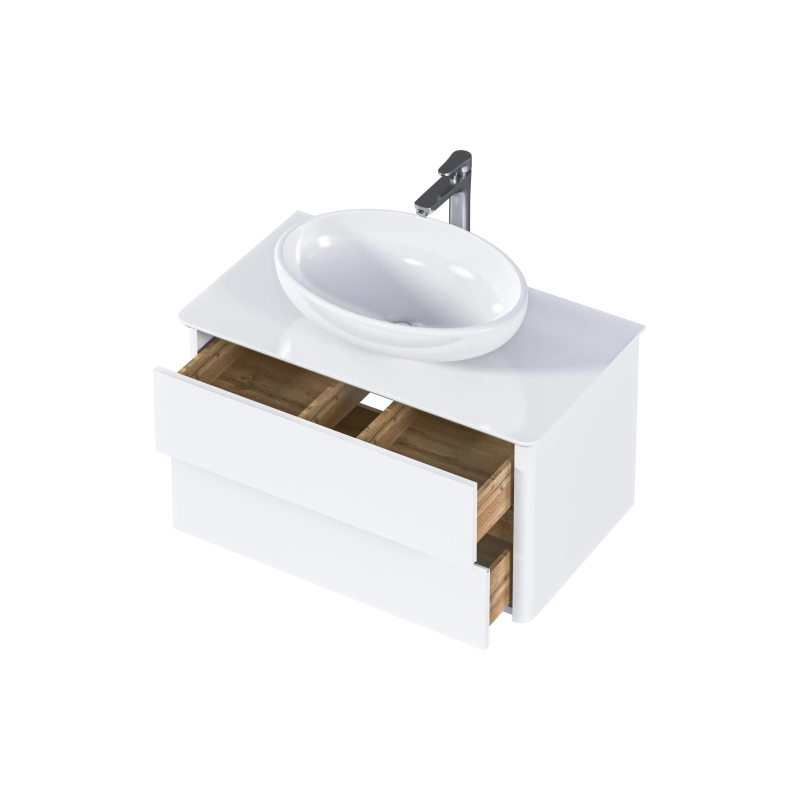 Тумба Monro 80П 2я White